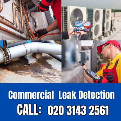 Commercial Leak Detection Services in Hackney | Hackney Leak Detection